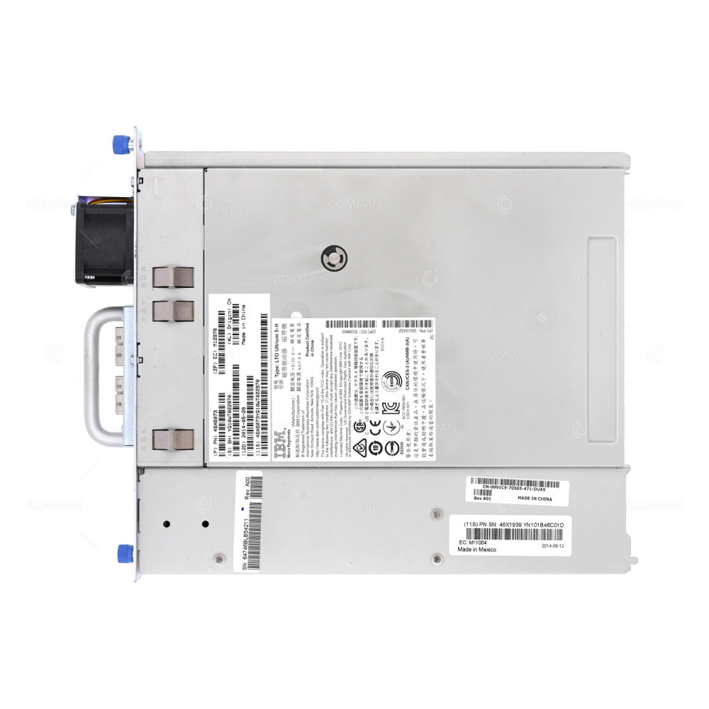 46X6073 IBM ULTRIUM 5H SAS  LTO5 TAPE DRIVE FOR TL2000 39U3432,